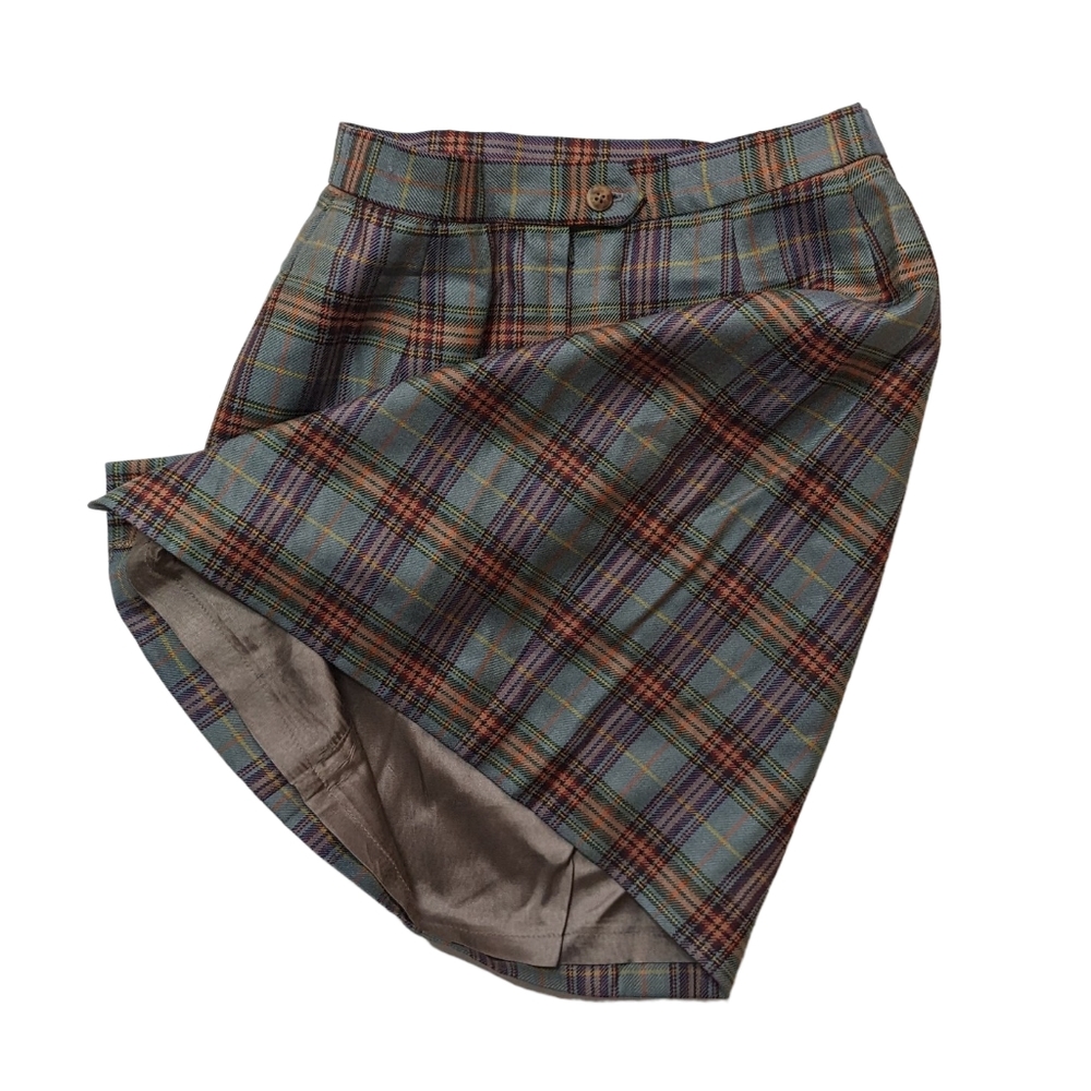 NEW Luxury Pietrafesa size 6 regular plaid silky smooth